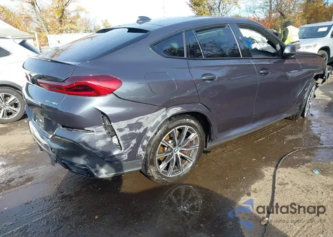 2022 BMW X6 xDrive40I из США, поврежденный, VIN 5UXCY6C08N9J79054